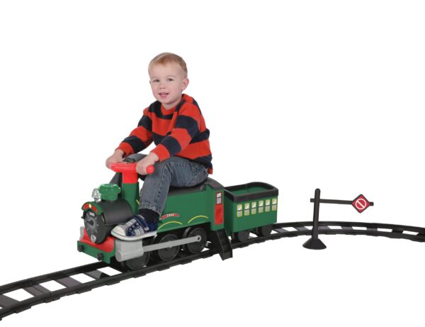 Chad Valley Powered 6V Ride On Train And Track Set