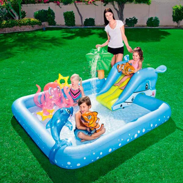 Chad Valley 8.5ft Aquarium Kids Paddling Pool