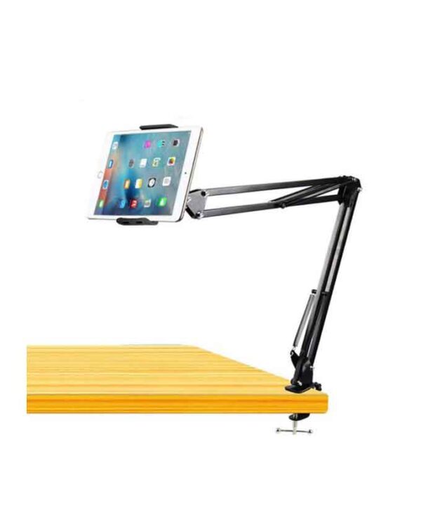 Tablet Stand Long Arm 360 Degree Rotation Adjustable Holder