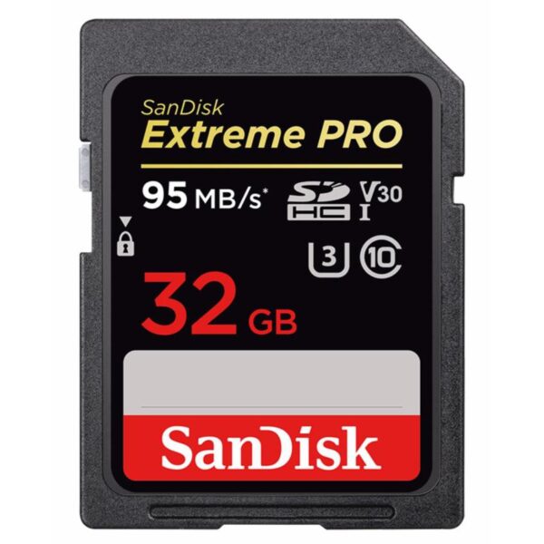 SanDisk - 32GB - EXTREME PRO - 95mb/s