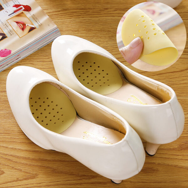 Women Shoes Cushion Foot Inserts Insoles Pads Silicone Pain Relief Heel Pad