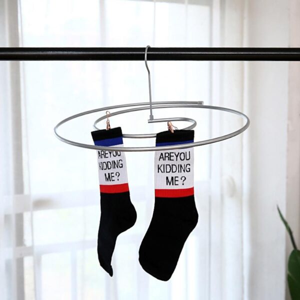 Meatal-spiral drying hanger Round