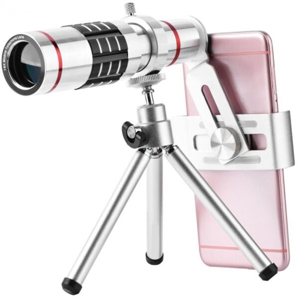 18X Mobile Zoom Kit Lens - Silver