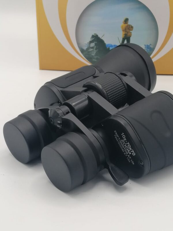 10-70X70 Binocular With Zoom - Black
