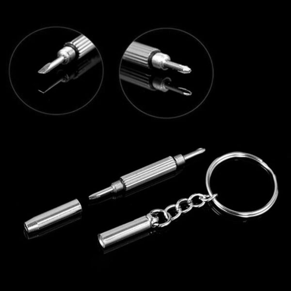Multifunctional Outdoor Utility Pocket Key Ring 3 in 1