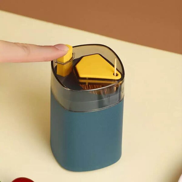 Automatic Toothpick Dispenser Holder Storage Box for Multi-purpose Use - Multi