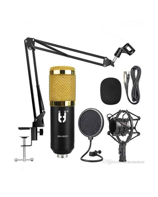 BM800 Professional Suspension Microphone Kit Studio Live Stream