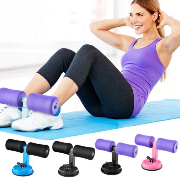 Adjustable Sit-Up Bar Suction Fitness Exercises Machine