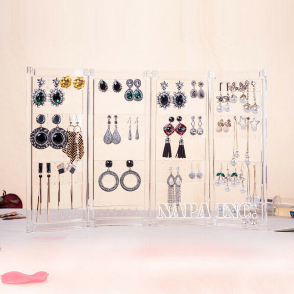 Acrylic Earring Jewelry Organizer Holder Bracelet Stand Necklace Organizer Holder Stand