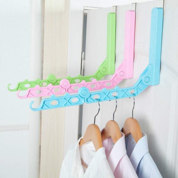 Plastic Drying Storage Rack Clothes Holder Folding Hanger