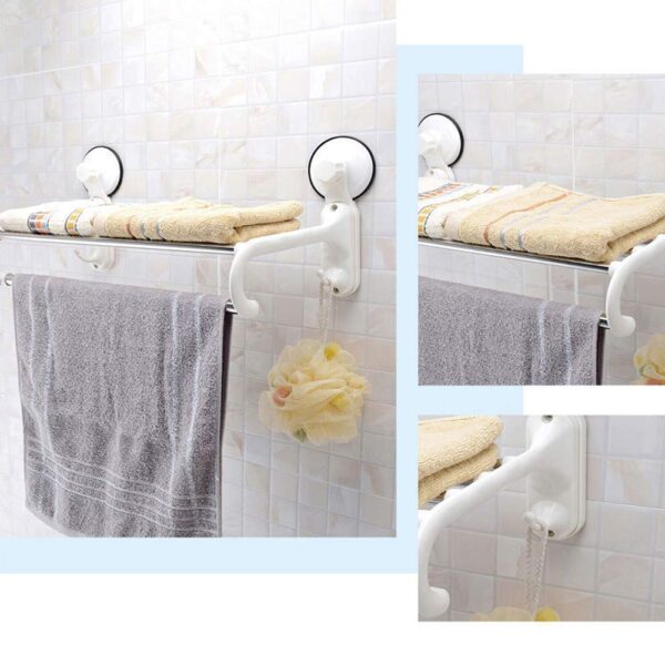 Towel Rack with Magic Suction Cup5