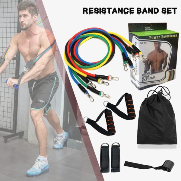 Resistance Bands Set - 5-Piece Exercise Bands