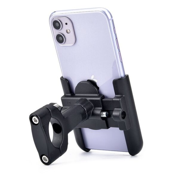 Universal Metal C-1 Phone Mobile Holder For Motorcycle, Bike 360 Degree Rotation